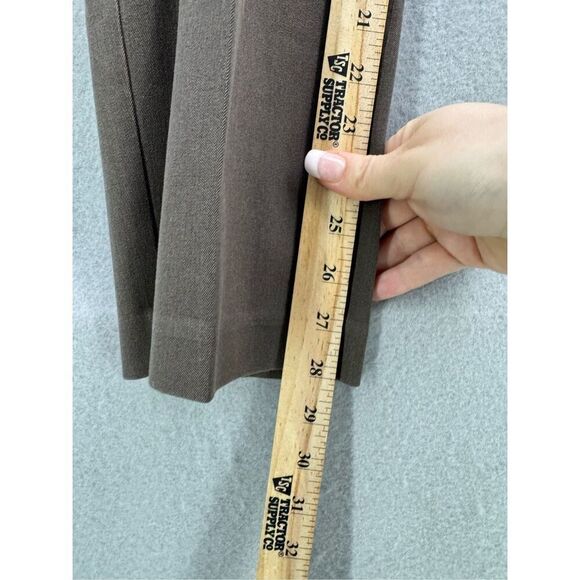 J. Jill Womens Brown Premium Bi-Stretch Ankle Casual Dress Pants Size 8 - Picture 4 of 8